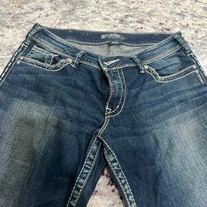 Silver Jeans Dark Blue Skinny Jeans